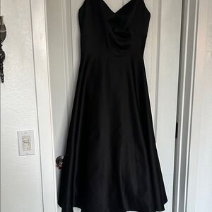 Cachet spaghetti Strap little Black Dress